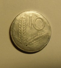 MONETA DA 10 LIRE 1954 