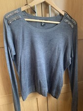 H&M top with beaded work on