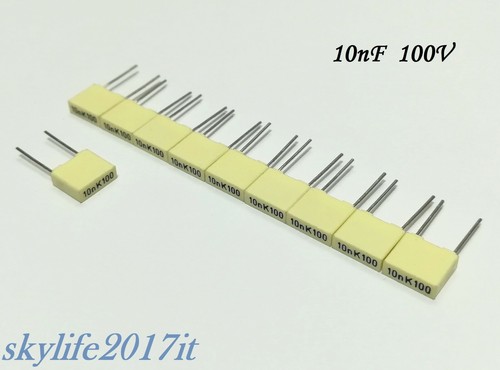 Condensatori poliestere - 10, pz