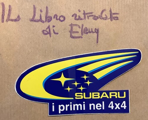 Sticker adesivo subaru primi - sticker,
