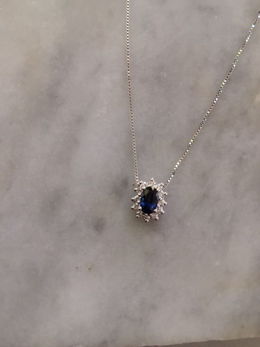 Collana oro bianco - 18, kt