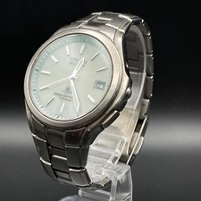 Orologio Citizen Attesa Eco-Drive Titanio Radiocomandato H410 Bianco JDM W034