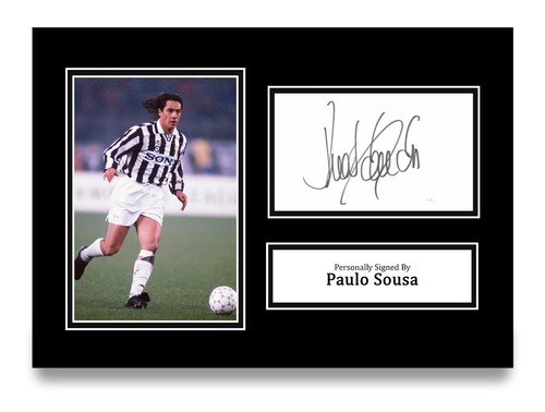 Paolo sousa foto firmata - sousa, a