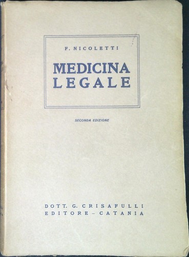 Corso medicina legale - corso,