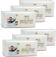 Asciugamani Carta A Secco Goffrata 6 Confezioni Da 60 Pezzi Misura 37x67 cm