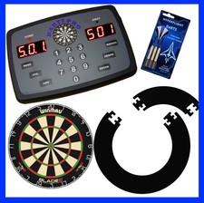 Dart Scorer Darts Pro Electronic Blade 6 freccette di sicurezza set freccette surround