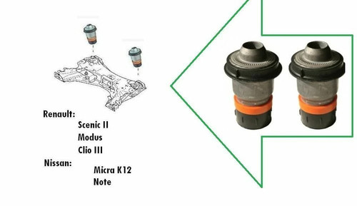 Kit coppia silent block - kit,