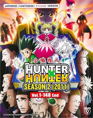 Dvd anime hunter - hunter, x