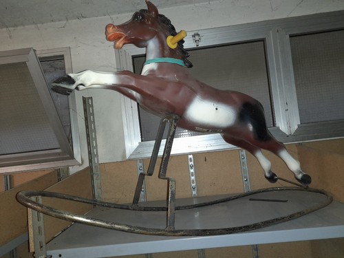 Cavallo dondolo vintage - dondolo,