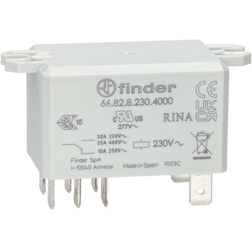 Finder 230 4000 relè - finder, 66.82.8.230.4000