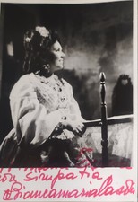 FOTOGRAFIA AUTOGRAFA Bianca Maria Casoni MARZO 1964 TORINO