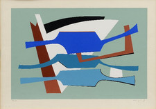 ALBERTO MAGNELLI serigrafia su