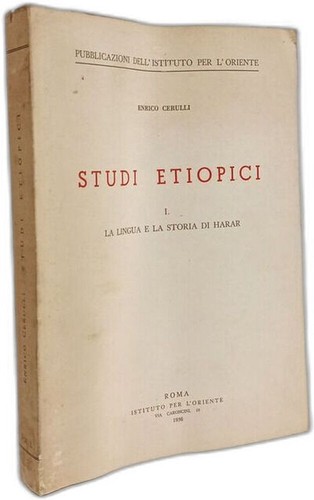 Studi etiopici tome la - etiopici,
