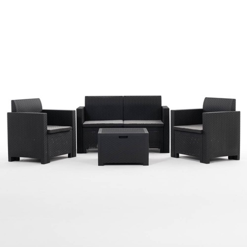 Set pranzo resina con - set,