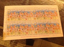 COLLEZIONE STOCK FRANCOBOLLI FED ITA CONTRO TUBERCOLOSI 100 LIRE X 40 PZ. 