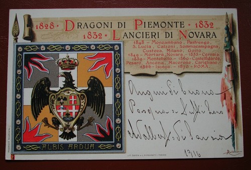 Cartolina reggimento - cartolina, 5°