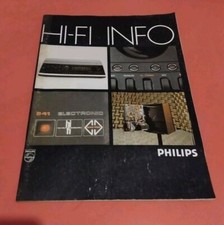 Philps HI-FI INFO 1976/77 Catalogo Prodotti Amplificatori Giradischi Testine
