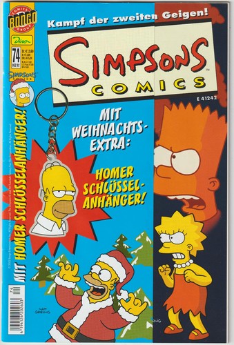 Simpsons comics 74 senza - simpsons, #74