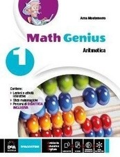 MATHGENIUS 1 ARITMENTICA + GEOMETRIA + PALESTRA - 9788851119300