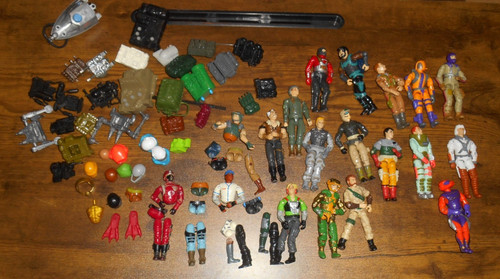 Lotto action figure vintage - , gi