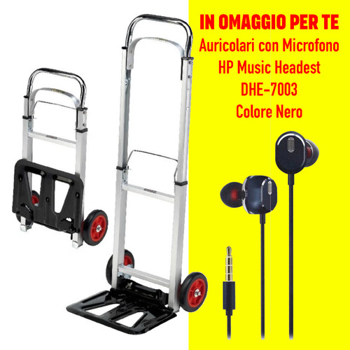 Carrello pieghevole alluminio - carrello,