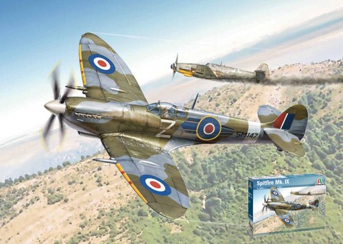 Italeri spitfire mk ix - 1/48, mk.ix