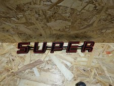 SUPER SCANIA LETRERO INSIGNIA