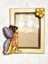 THUN Cornice PORTAFOTO CON FATINA 22 x 17 cm ( fuori produzione ) Rara Nuova