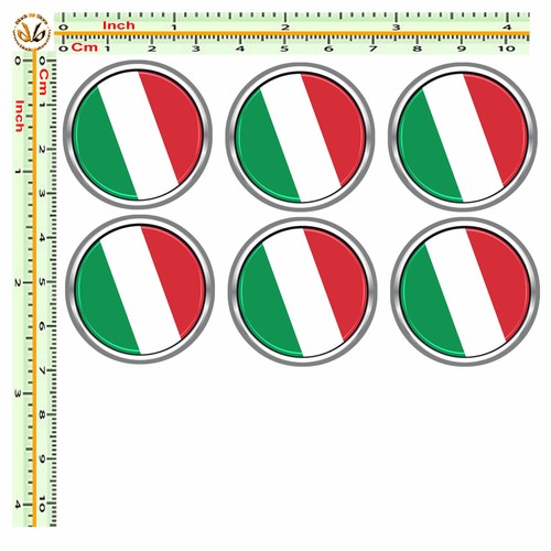 Adesivi bollino targa bandiera