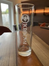Bacardi Glass New Unused