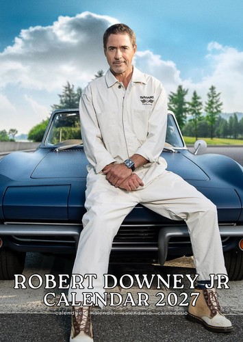 Robert downey calendario - downey, jr