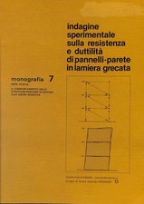 Indagine sperimentale sulla resistenza e duttilità di pannelli lamiera grecata