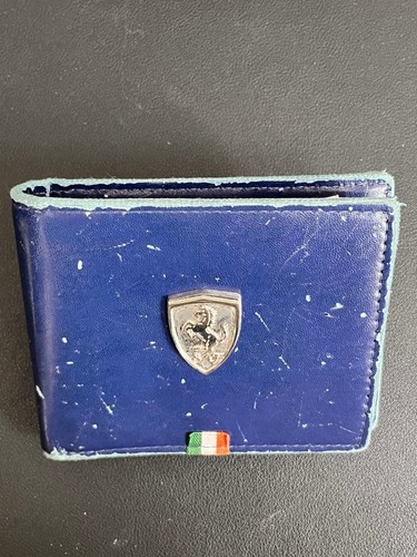 Portafoglio bifold con logo