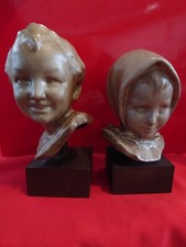 Due teste ceramica di - teste,