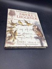 LEONARDO DA VINCI FAVOLE E LEGGENDE CARTONATO ED GIUNTI 1972 
