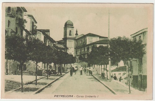 Cartolina pietrelcina - cartolina, di