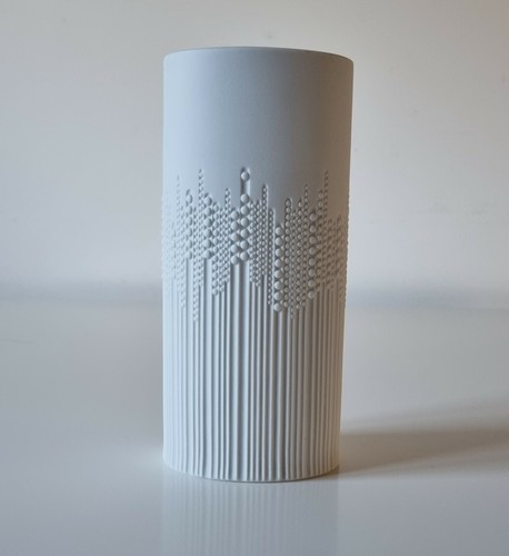 Vaso porcellana bianca - porcellana,