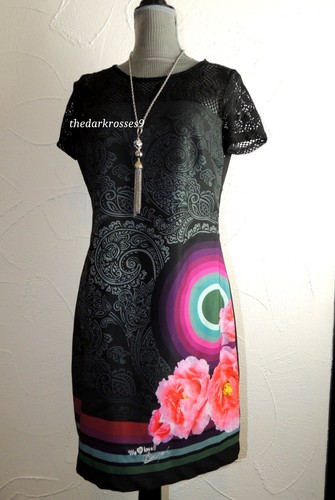 Desigual abito dress pizzo