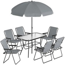Set 8 Pezzi da Giardino con