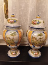 2 Grandi Vasi Deruta Ceramica