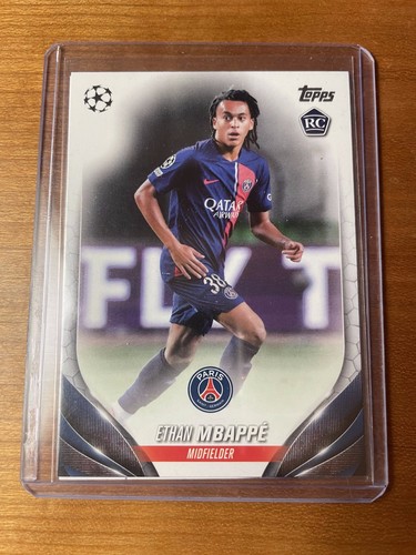 Rara carta ethan mbappe - carta,