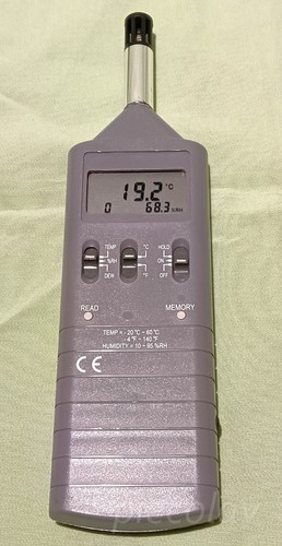 Termoigrometro palmare pro - rs,