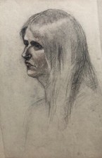 Ritratto di donna, disegno