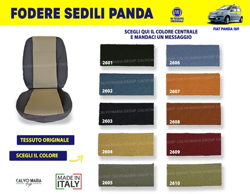 Fodere sedile fiat panda - sedile,