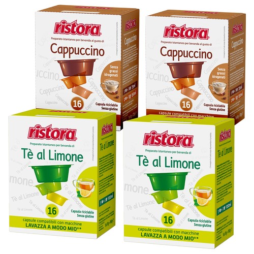 Ristora capsule modo mio - 64, a