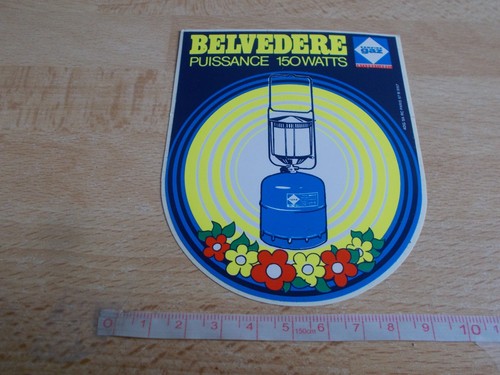 Autocollant belvedere - autocollant,