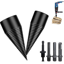 Set Di Spaccalegna a Vite Conica, 42 Mm + 32 Mm, Spaccalegna Con 4 Manici per Tr