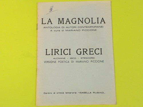 Lirici greci alcmane ibico - greci,
