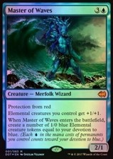 1x Foil MASTER OF THE WAVES - Merfolk - Duel Deck - MTG - Magic the Gathering 