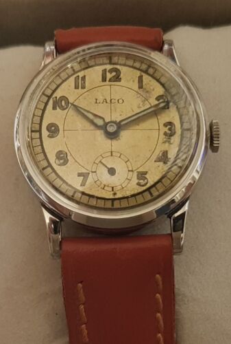 Orologio polso vintage laco - vintage,